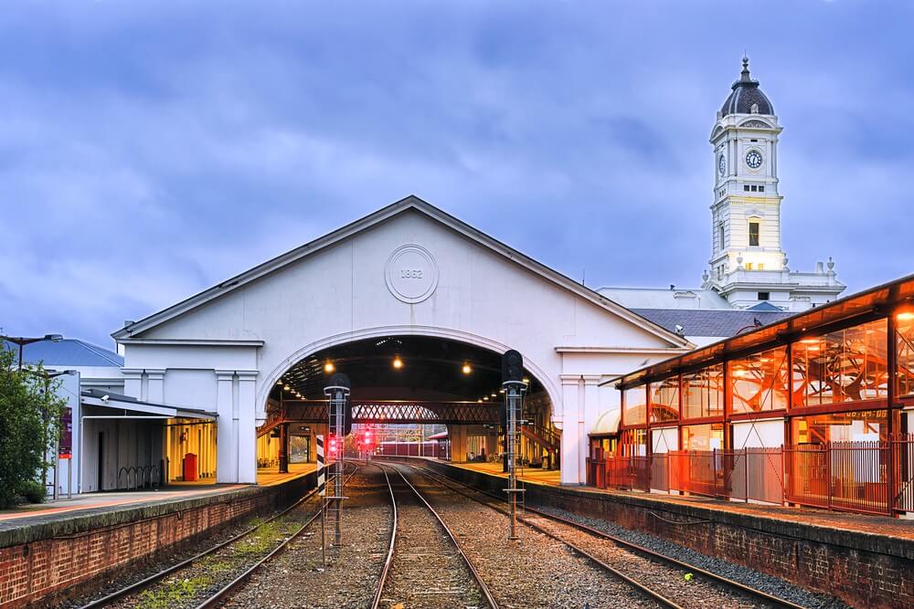 Melbourne Private Tours Historic train station in Ballarat