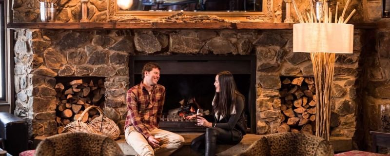 Grab a drink and sit by the fire