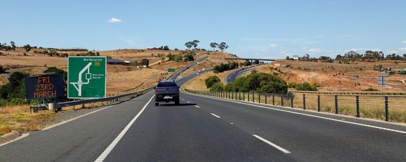 Visit Bacchus Marsh – The road junction at the Western Highway